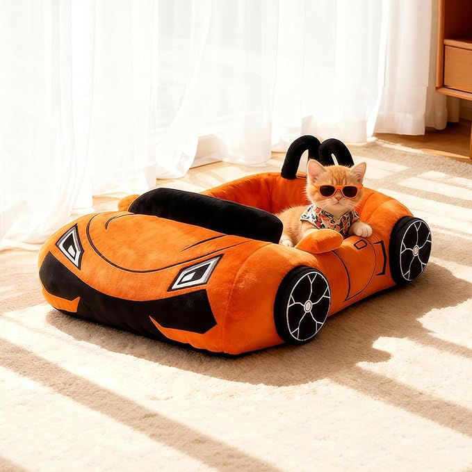 Cute Cat Beds Kitten Beds, Soft Small Dog Beds, Washable Pet Beds - Image 3