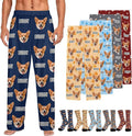 Custom Couple Pajama Pants Sock by FUNAO