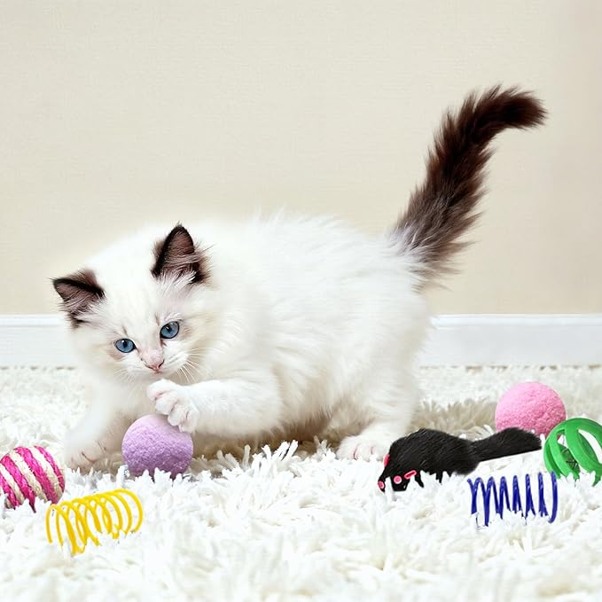 AGYM Cat Toys for Indoor Cats, 35 Packs Interactive Cat Toys Set - Image 7