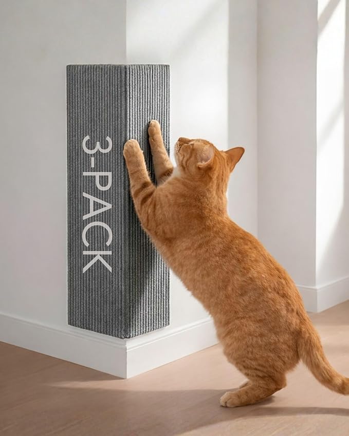 Trimmable Self-Adhesive Cat Scratch Mat, DIY Climb Scratcher by Unknown