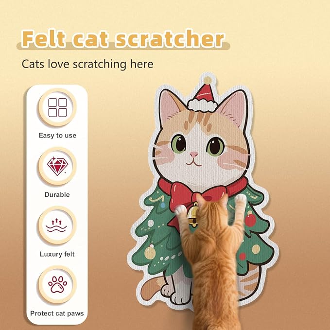 Wall Mounted Cat Scratching Pad - Image 3