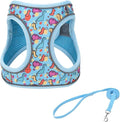 Step in Dog Harness No Pull Dinosaur Adjustable Soft Mesh Padded Reflective Pet by KocaPlye