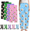Custom Couple Pajama Pants Sock by FUNAO
