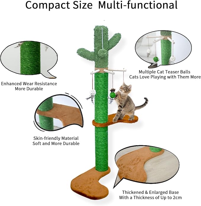 Meowoou Wall Mounted Cat Scratcher - Image 5