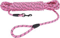 Long Dog Leash for Training 30Ft-Reflective Nylon Rope by Hi+Kiss