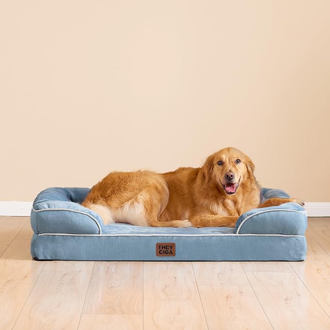 EHEYCIGA Orthopedic Dog Beds for Large Dogs, Waterproof Memory Foam Large Dog - Image 9
