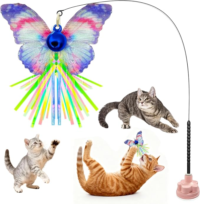 Walfront Interactive Cat Wand Toy by Walfront