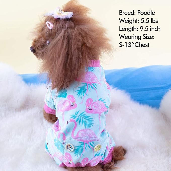 KYEESE Dog Pajamas Velvet Dog Pajamas Medium Sized Dogs Soft Dogs Clothes Pjs - Image 5
