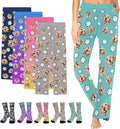 Custom Couple Pajama Pants Sock by FUNAO