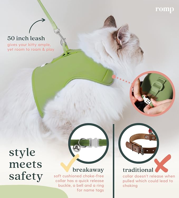 Cat Harness, Collar & Leash Set - Image 3