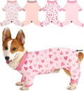 Bienbee Dog Pajamas, 4 Pack Dog Recovery Suit Shedding Suit Cute Soft Puppy by Bienbee