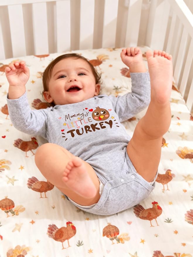 UNIFACO Unisex Baby Funny Saying Outfit Short and Long Sleeve Bodysuits Romper - Image 4