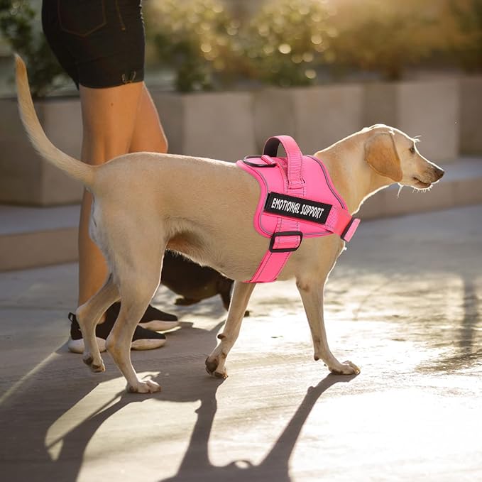 voopet Service Dog Harness, Emotional Support Pet Vest Harness, Reflective - Image 3