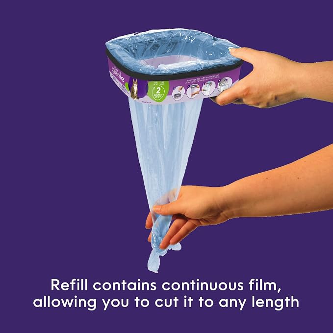 Litter Genie Refill Bags | Jumbo, 56 Total ft | Up to 8 Months of Supply in 2 - Image 8