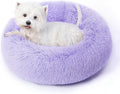 Calming Dog Bed & Cat Bed for Indoor Cats, Medium Size Washable Anti-Slip by SunstyleHome