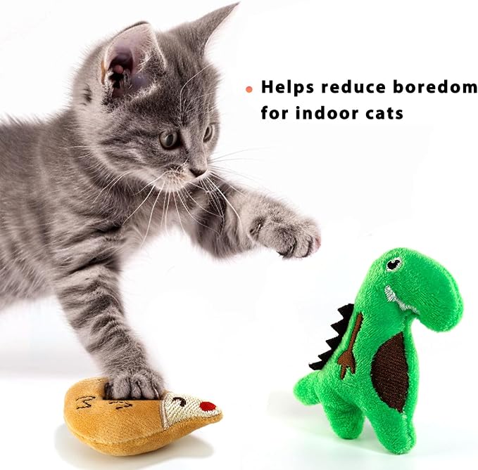 Cat Toys, Interactive Cats Toy for Indoor Cats, Soft and Durable Crinkle Sound - Image 4