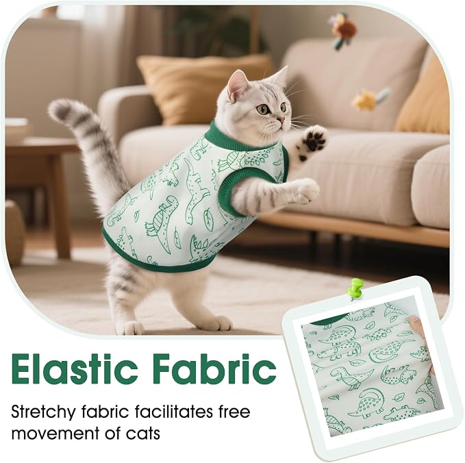 DENTRUN Sleeveless Cat Vest - Image 4