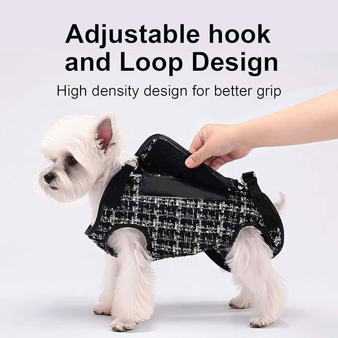 Dog Lift Harness Dog Carrier Dog VES Harness Adjustable Dog Leash - Image 5