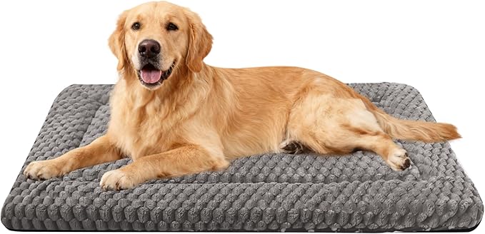 Dog Bed Crate Mat, Soft Durable Washable Anti-Slip Kennel Pad by %E7%AB%8B%E5%8D%B3%E8%B4%AD%E4%B9%B0
