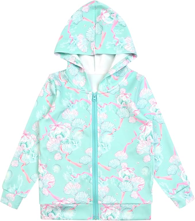 Girls Zip Up Hoodie Jacket Unicorn/Cat Sweatshirt by Jxstar