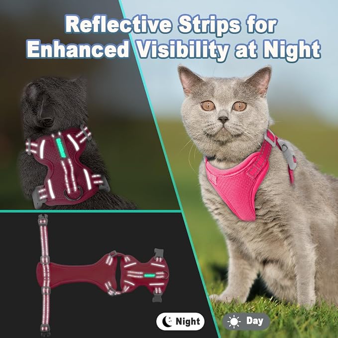 Cat Harness and Leash Set Escape Proof - Image 4