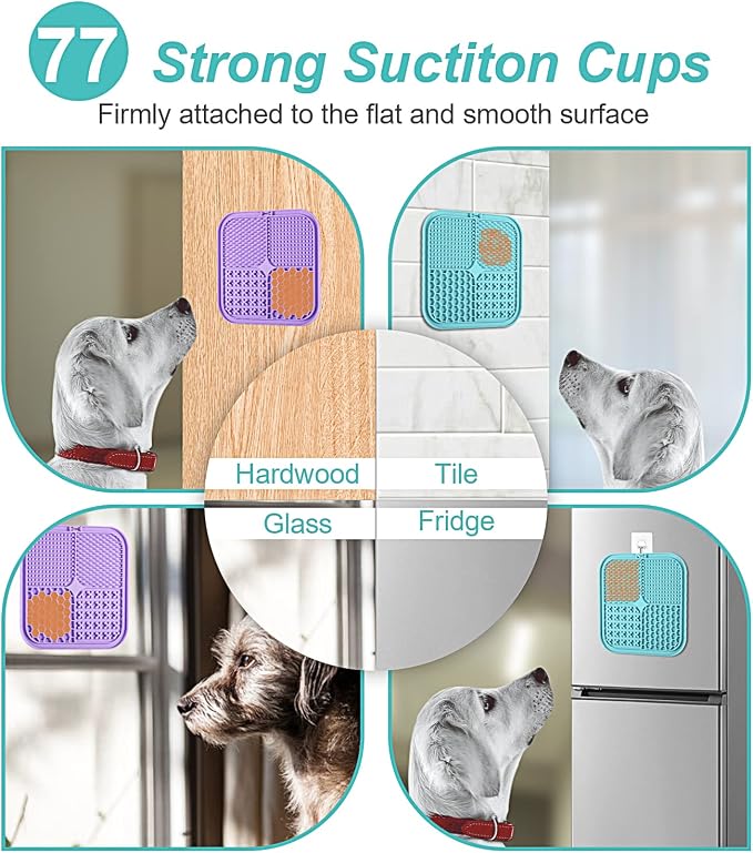 LUKITO Lick Mat for Dogs & Cats 2 Pack - Image 2