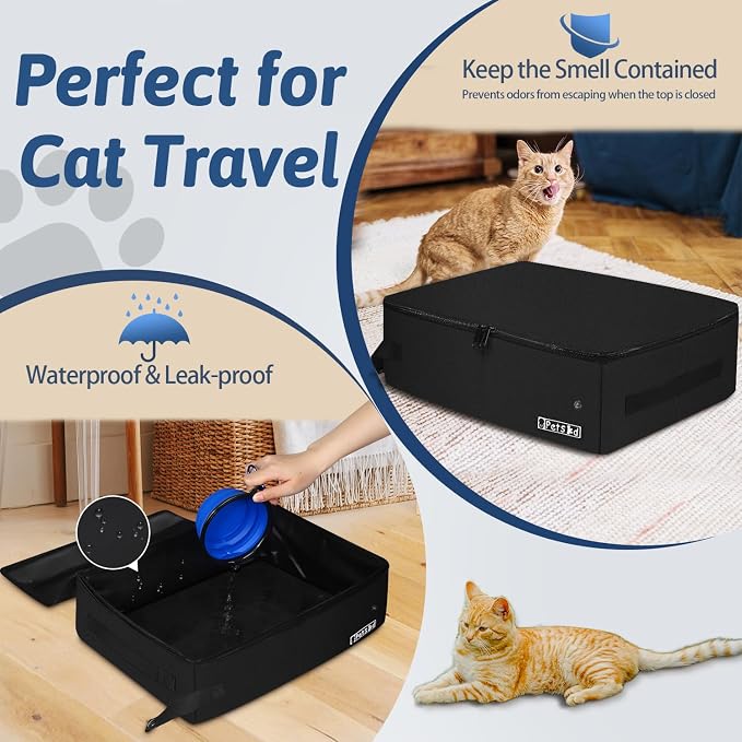 Petskd Portable Cat Travel Litter Box - Image 3