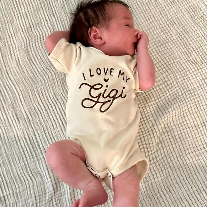 COUPLEHOODIES Personalized Baby Onesie Bodysuit – Custom Embroidery Gift - Image 6