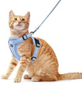 Rttochfy Cat Harness and Leash Set, Adjustable and Reflective Cat Vest by Rttochfy