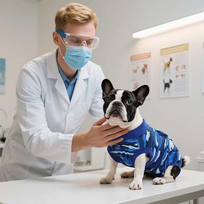 Kuoser Recovery Suit for Dogs Cats After Surgery, Professional Pet Recovery - Image 6