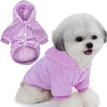 FabriCastle Dog Hoodie Sweater for Small Dogs Boy and Girl, Dog Clothes XS XXS by FabriCastle