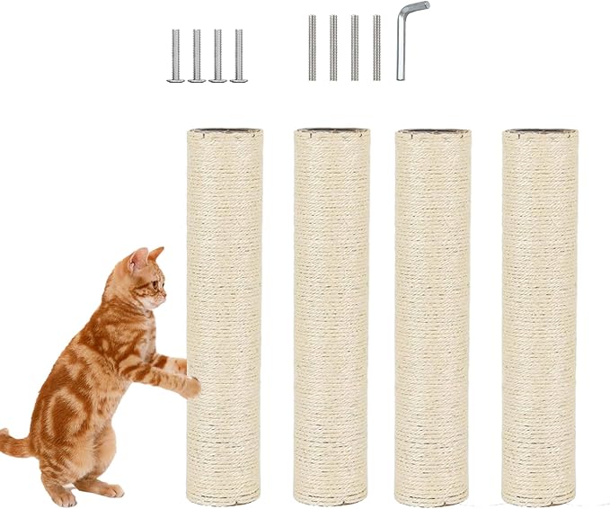 4 Pcs Cat Scratching Post Replacement by MUYG