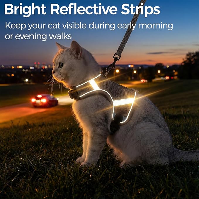 Cat Harness and Leash Escape Proof Kitten Harness Cat Leash - Image 4