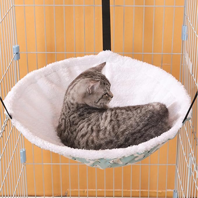 SHENGOCASE 2-Pack Cat Hammock Lounge Cat Hanging Bed - Image 4