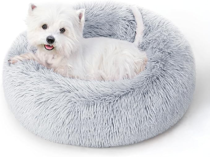 Medium Calming Dog Bed & Cat Bed by SunstyleHome