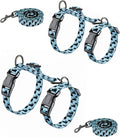 Halypet 2-Pack Cat Harness and Leash Set, Escape Proof 3-in-1 Adjustable Harness by DOMoreWithYourPet
