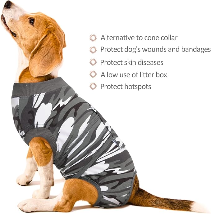 Kuoser Recovery Suit for Dogs Cats After Surgery, Professional Pet Recovery - Image 7