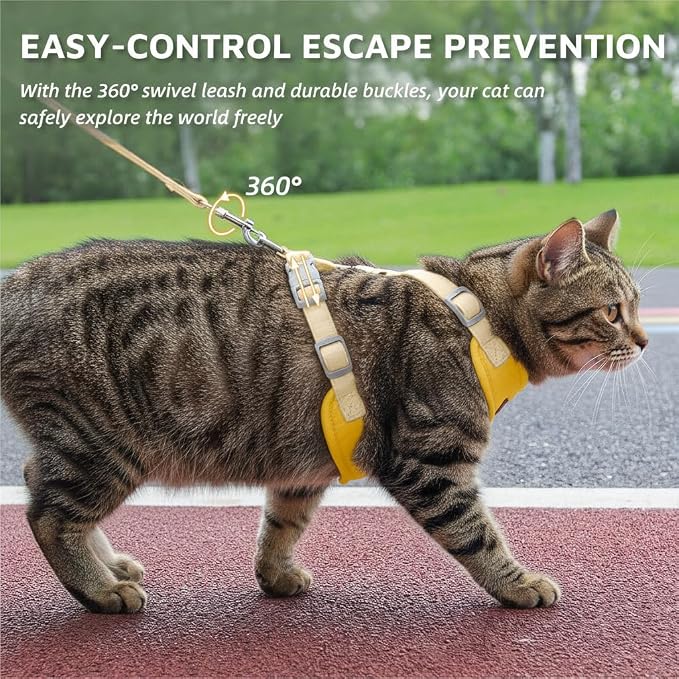 Escape-Proof Cat Harness and Leash Set - Image 4