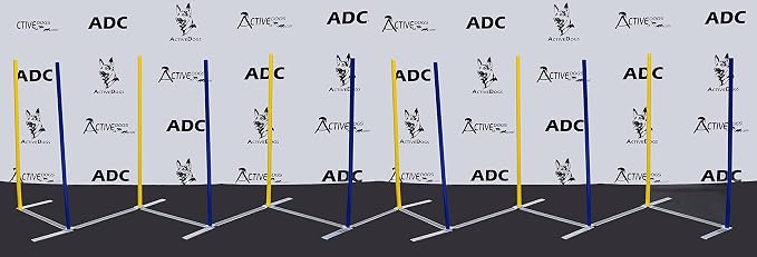 ActiveDogs Agility Above Ground Weave Poles - Image 2