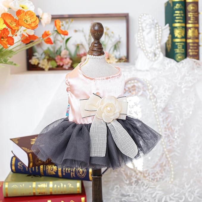 Fashion Sweet Puppy Dog Blingbling Princess Skirt Pet Dog Lace Cake Camisole - Image 5