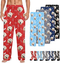 Custom Couple Pajama Pants Sock by FUNAO