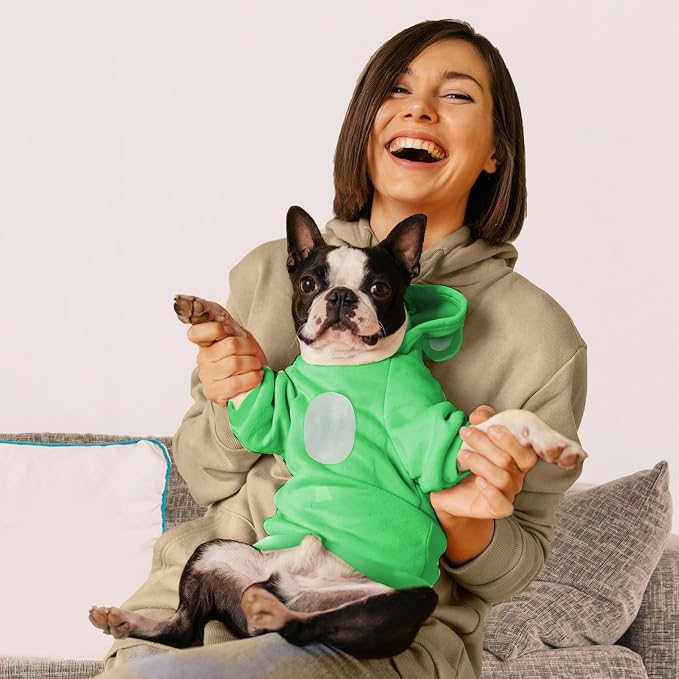 Small Dog Hoodie Soft Warm Fleece Fall Winter Dog Clothes Cute Puppy Sweaters - Image 2