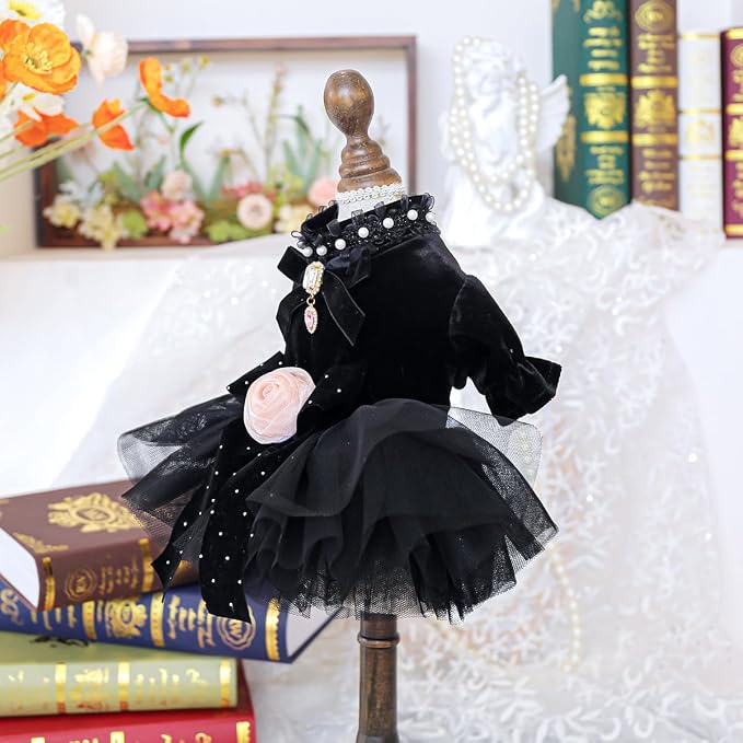 Fashion Sweet Puppy Dog Blingbling Princess Skirt Pet Dog Lace Cake Camisole - Image 3