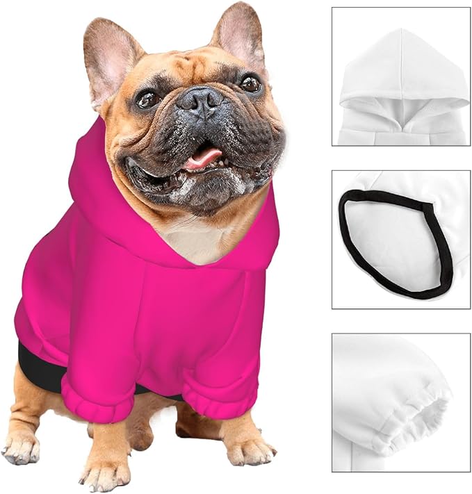 Dog Hoodie Design Your Own Personalized Pet Hoodies Small Pets Wear Shirt - Image 3