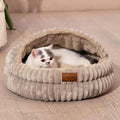 CHEERPALS Cat Cave Bed for Indoor Cats, Washable Covered Cat Bed Hooded Kitty by CHEERPALS