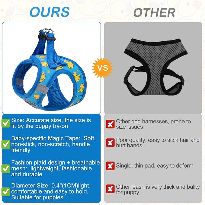 BEAUTYZOO Step in Dog Harness and Leash Set, Reflective Dog Harness No Pull No - Image 5