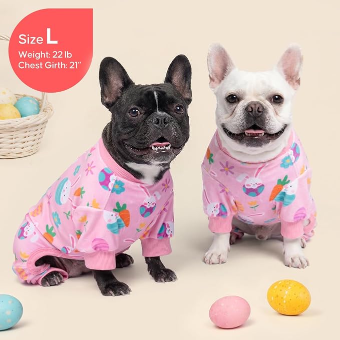 KYEESE Easter Dog Pajamas, Soft Dog Pajamas - Image 5