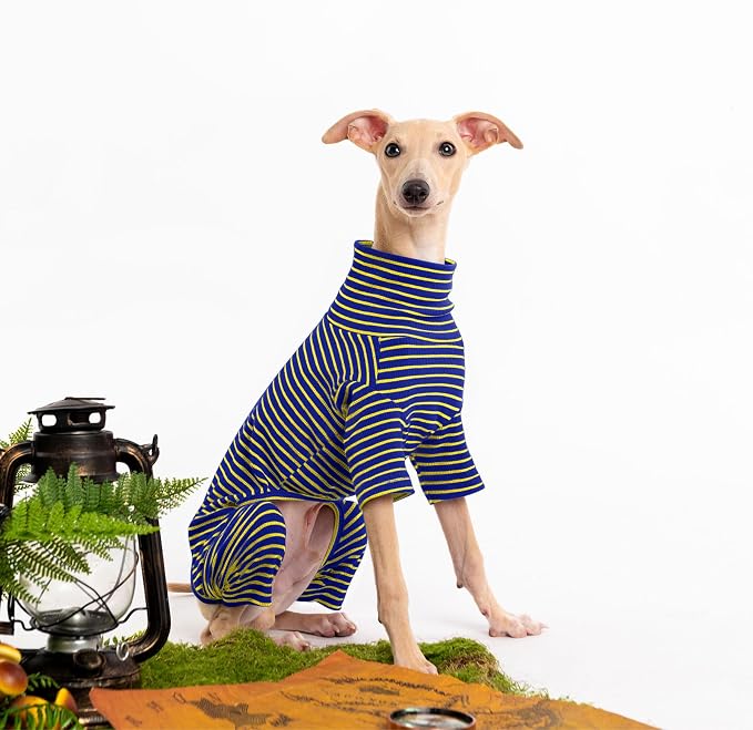 Dog Sweaters for Small Dogs Girls Boys, Striped Pet Sweaters for Fall Winter - Image 3