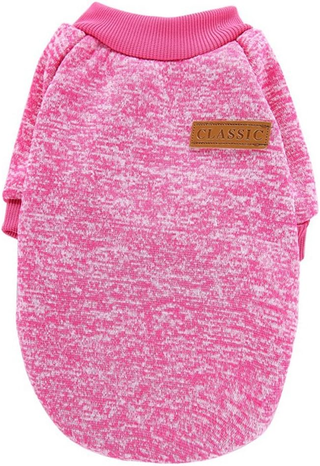 Jecikelon Dog Clothes Dogs Sweater Soft Puppies Clothing Winter Puppy Sweaters - Image 5