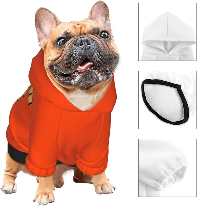 Custom Sweatshirt for Small Pet Cat Puppy Dogs Cold Weather Clothes Sweatshirt - Image 4